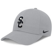 USC Trojans Nike Gray SC Interlock Unsrtuctured Swoosh Hat